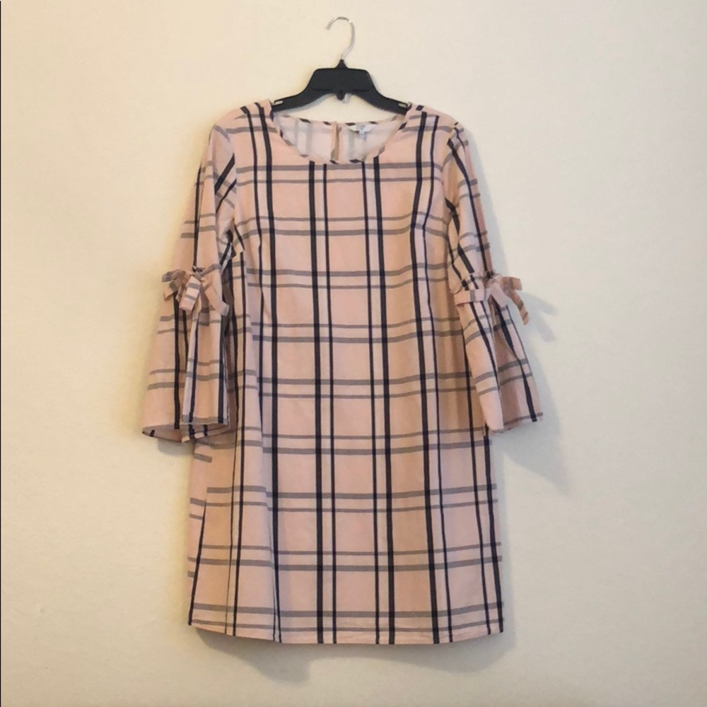 Pink Plaid Crown and Ivy Dress
